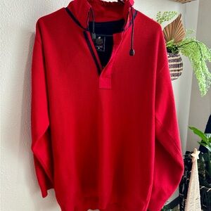 Made in Italy Green Coast Nautical Yatching Outfits Sweater. Size XL